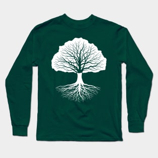 Living Oak White Long Sleeve T-Shirt